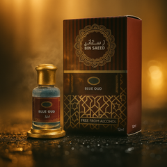 Blue oud Arabic